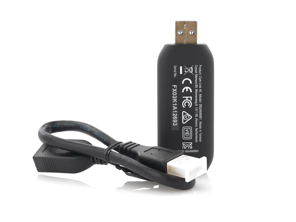 Elgato 10GAM9901 Cam Link 4K Broadcast live, record via DSLR